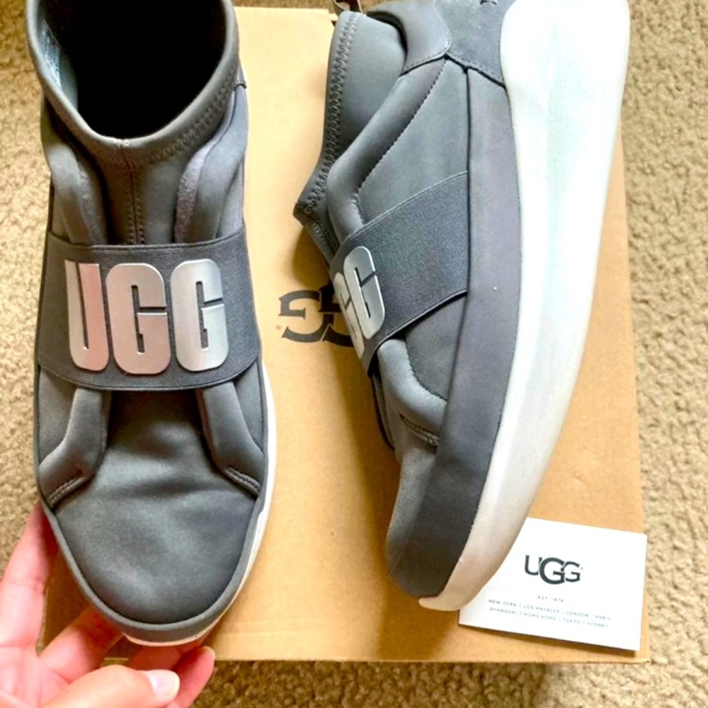 UGG Neutra Charcoal Sneakers size 11